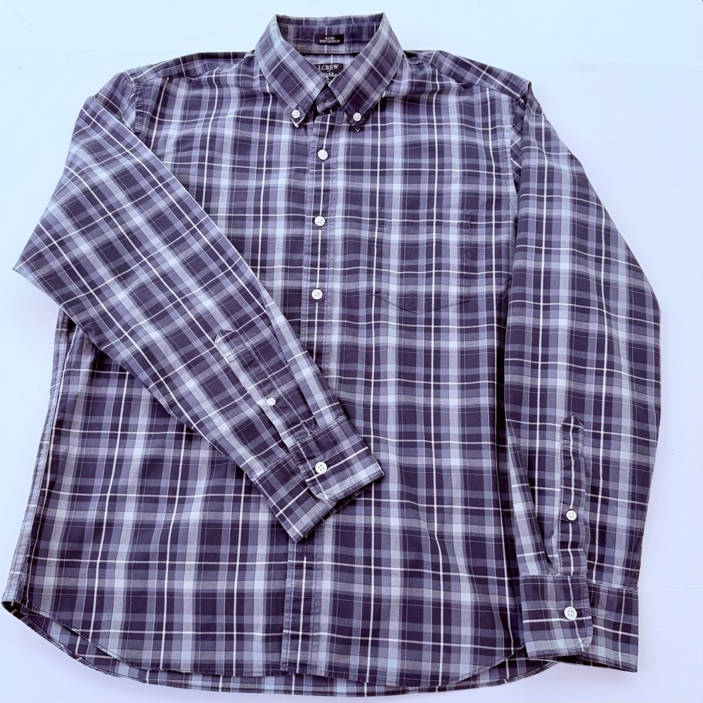 Mens J.Crew Long Sleeve Shirt Size Large​​
